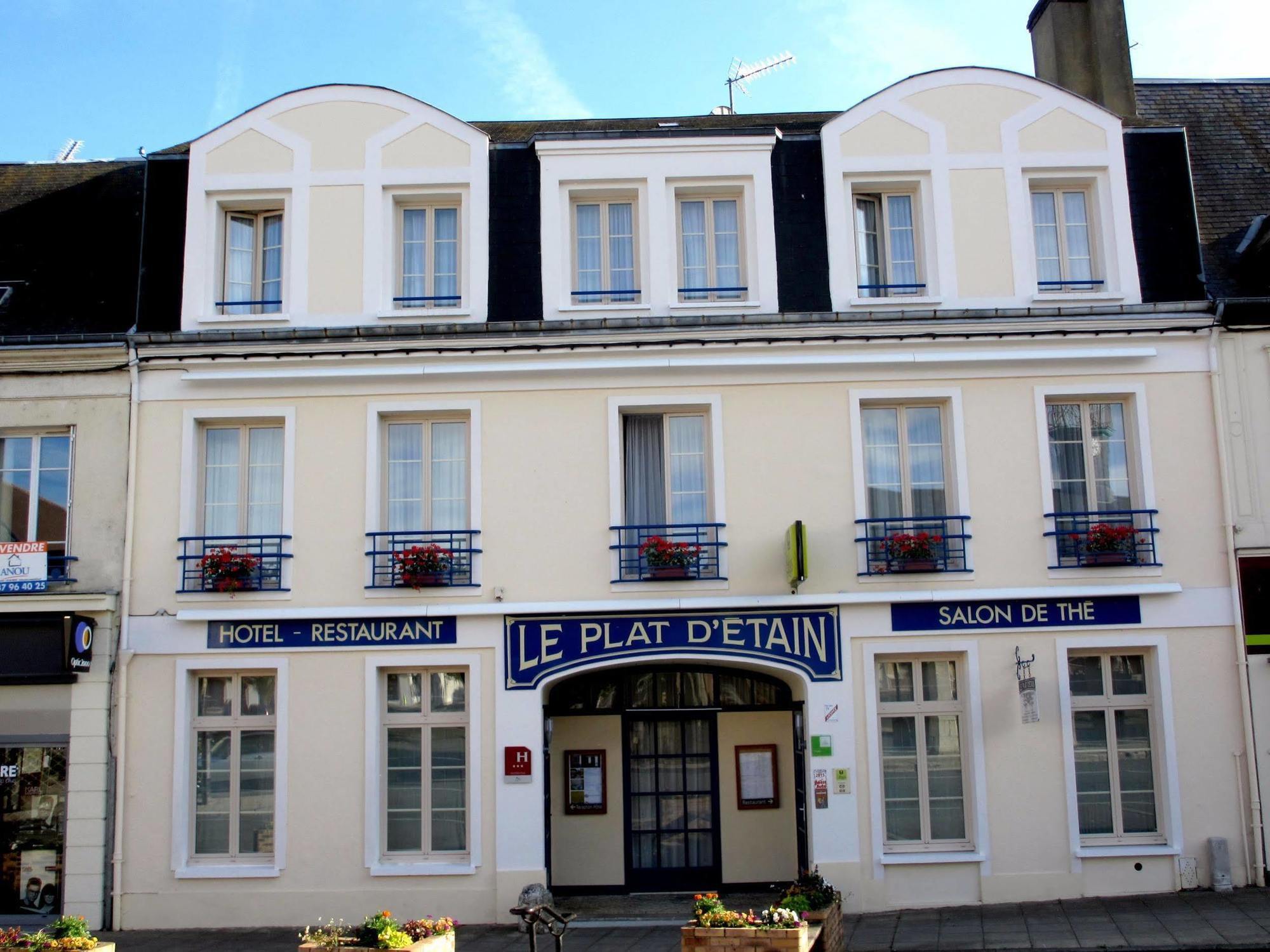 Hotel Le Plat D'Etain Brou Exterior photo